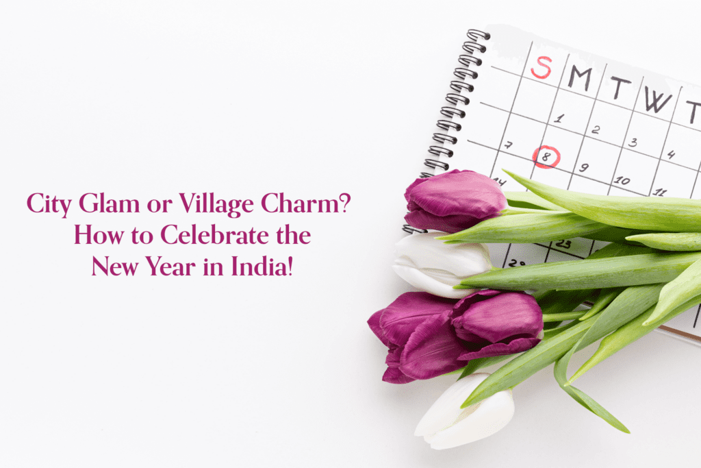 New Year in India 2025 - Celelbrate with Black Tulip flowers