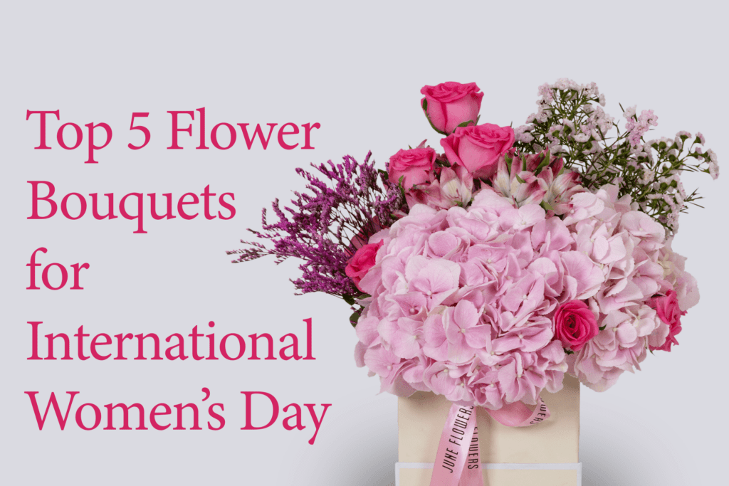Womens day Flowers- Top Best 5 Flower Bouquets for International Women’s Day