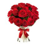 Simple 15 | Shop/Buy Red Rose Bouquet | JuneFlowers.com