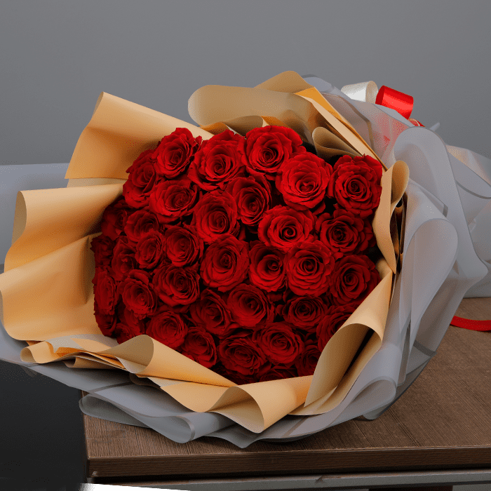hand_bouquet_of_appealing_roses_2 Hand Bouquet of Appealing Roses