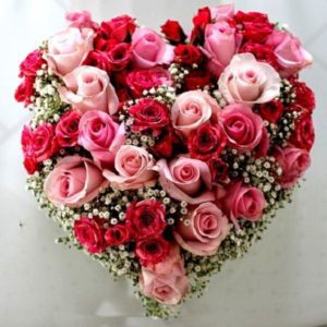 The Best Heart Shaped roses Bouquet | Flower Delivery in India | JuneFlowers.com