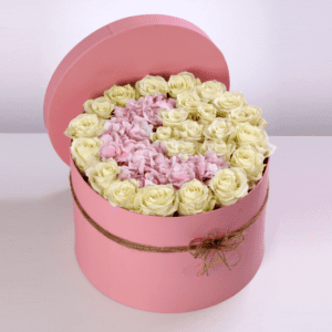 EID Gift rose box Moon | Eid Flower Delivery in India| JuneFlowers.com