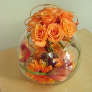 Same Day Orange rose with vase Delivery in Bangalore | JF