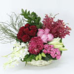 Basket of Beautiful | Shop flowers in basket Online, Juneflowers
