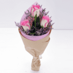 Romantic Pink Rose Bouquet from JuneFlowers.com