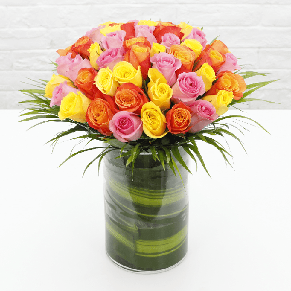 Multicolored Bunch Multicolored Bunch | Send valentine Flowers to Bangalore | Order Now June Flowers