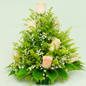 Tradition Peach | Flower Delivery Bangalore Online | Order Now at JuneFlowers.com