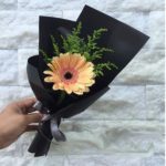 Send a Black Smile: Gerbera Bouquets Delivered | June Flowers.in