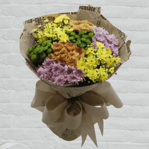 Bunch of Chrysanthemum - order flowers online Bangalore | Order Now at June flowers