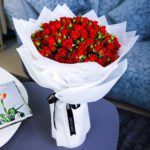 Captivating Red Bouquet Delivery Mumbai | Junflower.in