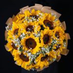 Elite Sunflower Bouquet - Order sunflower bouquet online