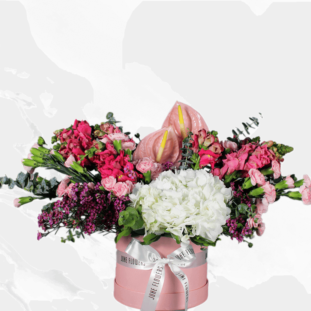 Send/Buy Heartfelt Harmony, Order Flowers in box Juneflowers