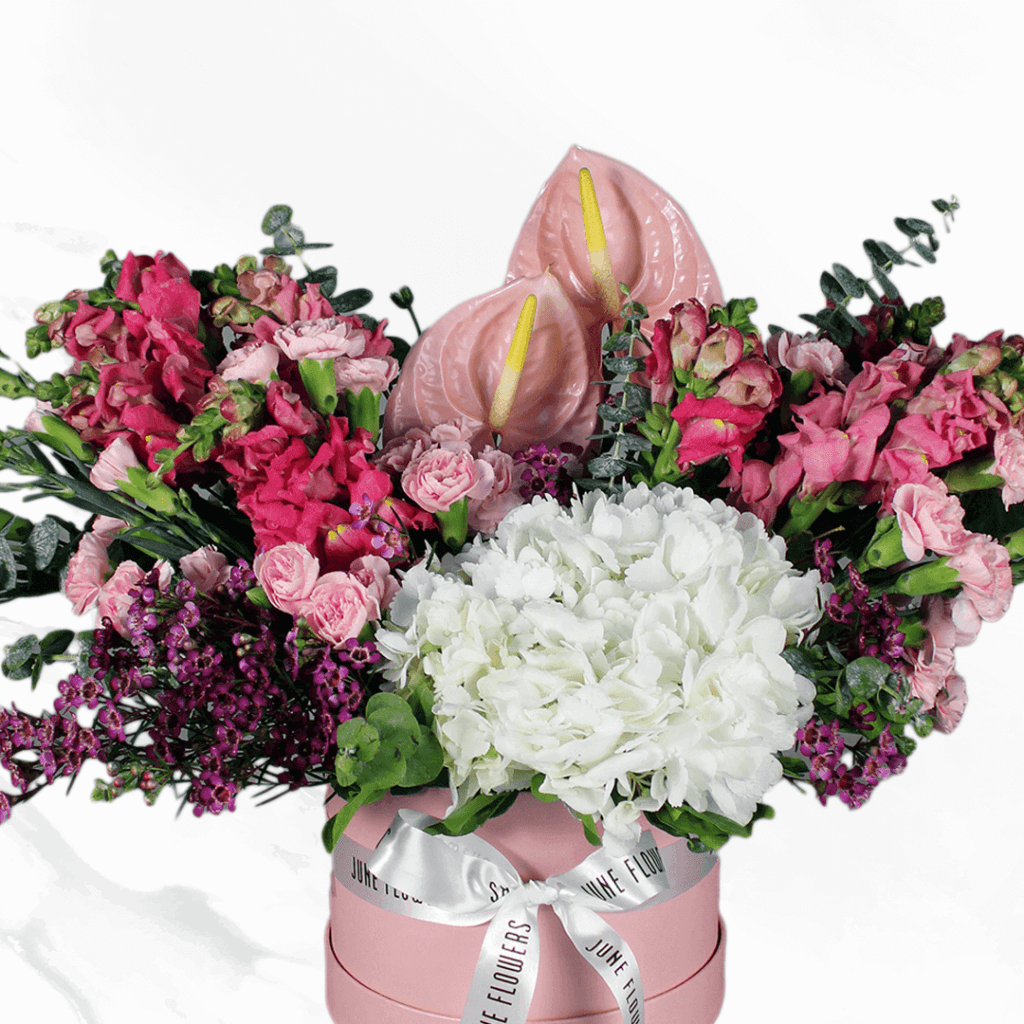 Send/Buy Heartfelt Harmony, Order Flowers in box Juneflowers
