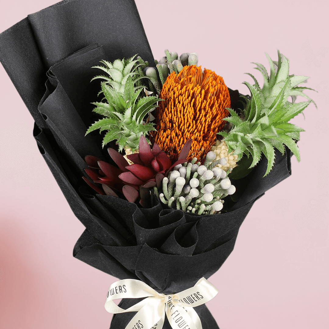 Sunset Splendor (1) Sunset Splendor - Order Exotic Bouquet | Juneflowers.com