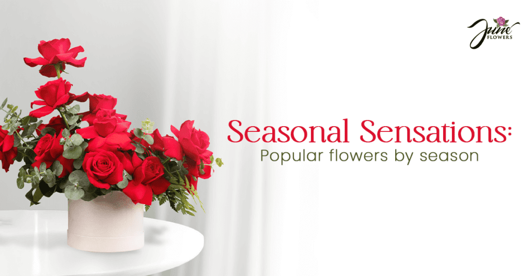 Send a Bouquet of Flowers in Bangalore | Seasonal Sensations: Top 5 Popular Flowers by Season in Bangalore with June Flowers