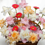 Enchanted Garden Rose Basket2