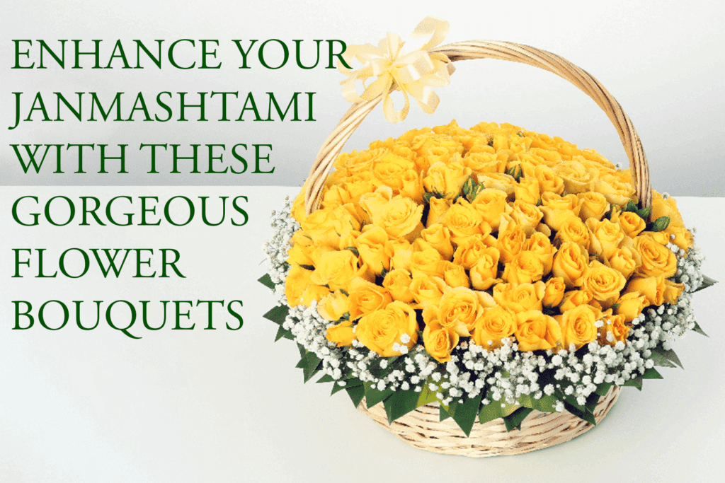 Top 10 Flowers for Krishna Jayanthi - Enhance Your Janmashtami with These Gorgeous Flower Bouquets