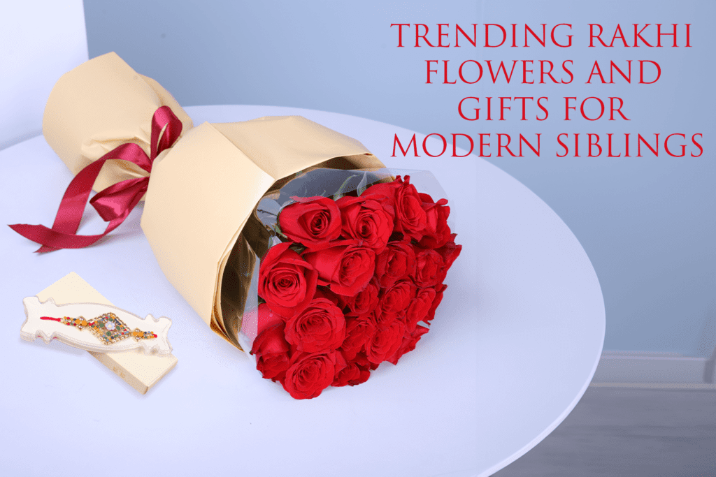 Top 10 Rakhi With Flowers - Trending Rakhi Flowers and Gifts for Modern Siblings - Order Now June Flowers