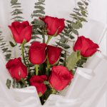 Velvet Petals – 8-Stem Red Rose2