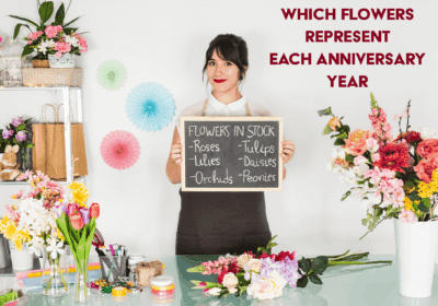 Discover which flowers represent each wedding anniversary year. From the 1st to the 50th, find traditional anniversary flowers, meaningful arrangements, and anniversary delivery gifts.